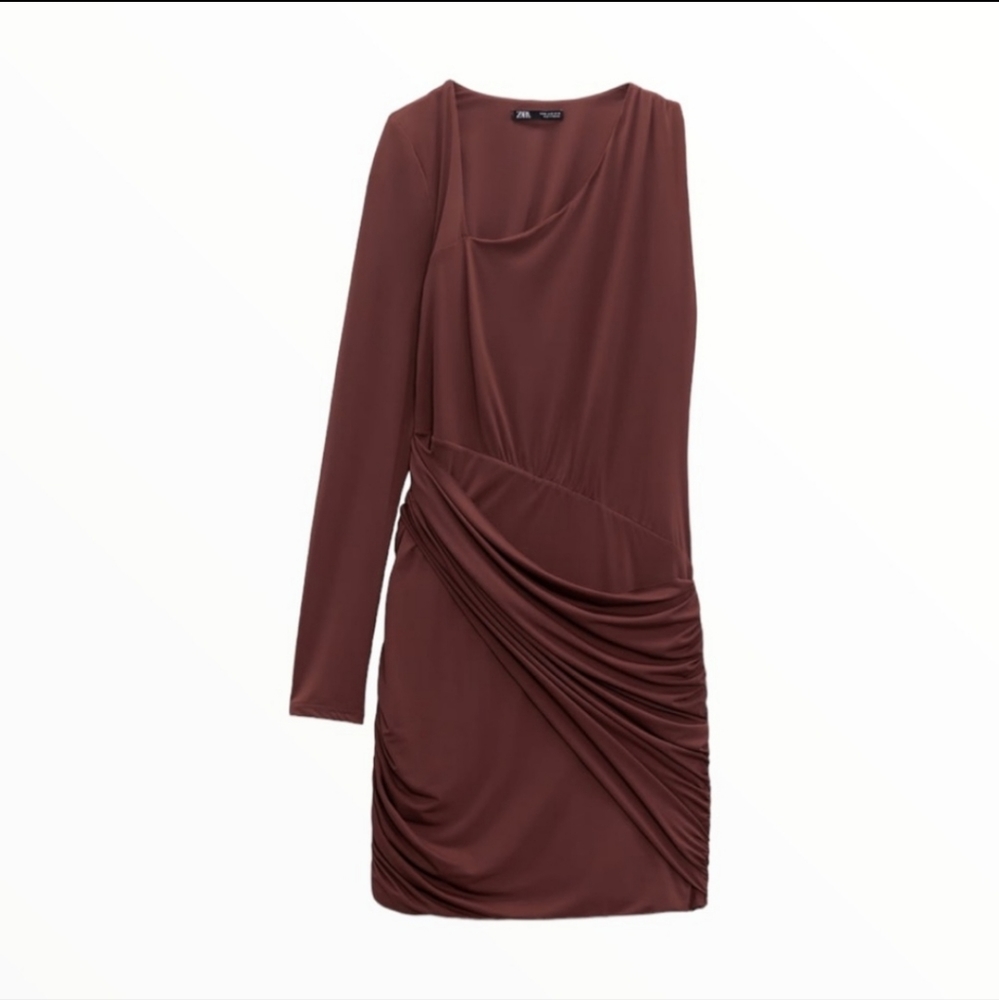 🆕️ Zara Asymmetric Cut-Out Dress - Picture 4 of 6